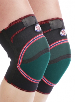 3553-K TSM Kniebandage Pro lang, mit Kevlarpolster (Paar)