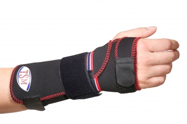 TSM Handgelenkmanschette Pro rechts 3532  Draufsicht auf die Handgelenkbandage