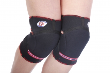 TSM Knie-Protec aktiv schwarz Ansicht von vorne