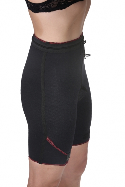 TSM Anti-Cellulite-Hose 5155 die Neoprenbandagnden mit Noppen gegen Cellulite, seitliche Ansicht