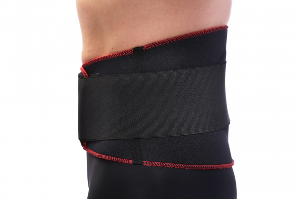 TSM Rückenbandage Pro mit Noppenpelotte und Stabilisierungsgurt seitlich